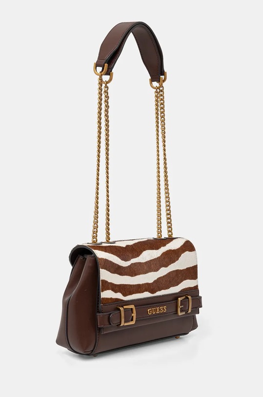 Kožená kabelka Guess SESTRI HWZB89.85210 hnedá AW24
