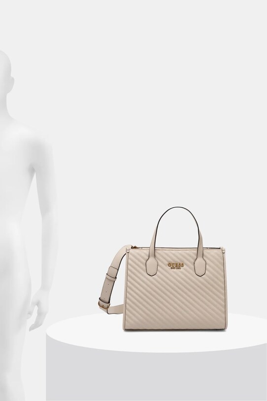 Kabelka Guess SILVANA HWQV86.65220 béžová