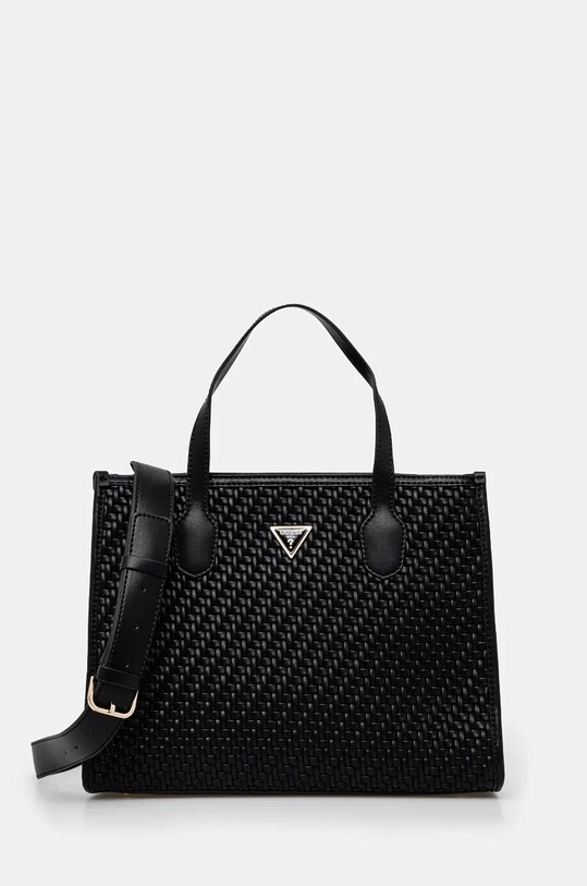 Guess torebka SILVANA mieści A4 czarny HWWW86.65220