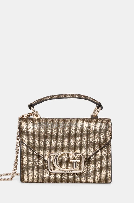 Kabelka Guess ZALINA hladký zlatá HWEP93.50780