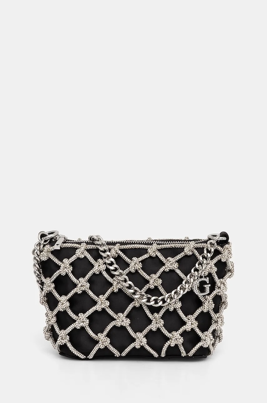 Guess torebka ZALINA tekstylny czarny HWEY93.50180