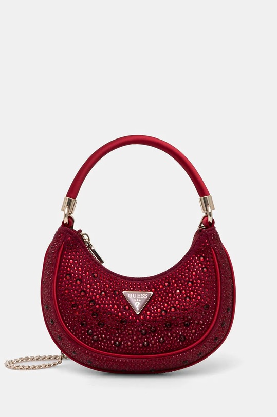 Kabelka Guess ZALINA textilný burgundské HWRG93.50010