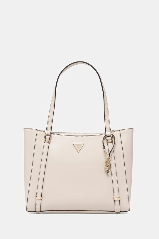 Τσάντα Guess απομίμηση λείου δέρματος μπεζ HWVG94.93230