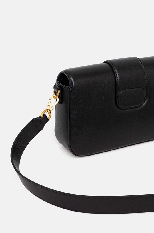 Δερμάτινη τσάντα Twinset μαύρο 242TB7090