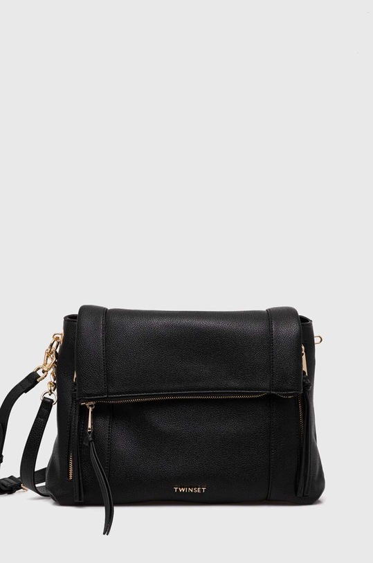 Twinset torebka nie mieści A4 czarny 242TB7040