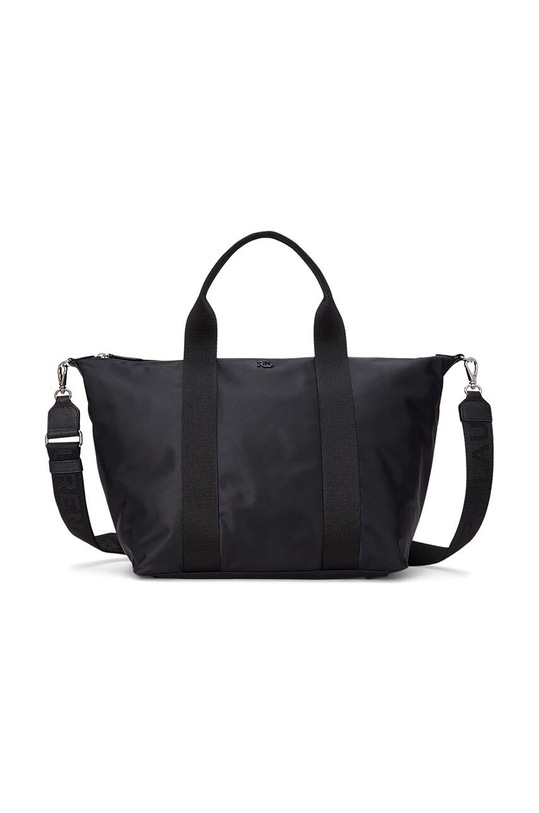 Kabelka Lauren Ralph Lauren hladký černá 431936175