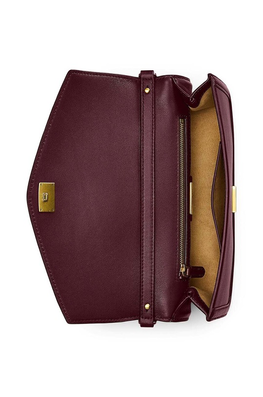 Lauren Ralph Lauren poseta de piele burgundia 431941874