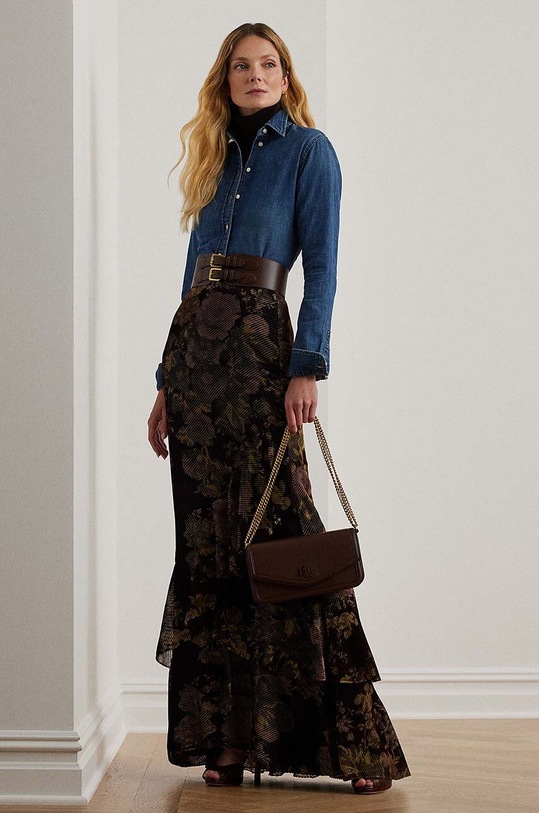 Kožená kabelka Lauren Ralph Lauren 431941874