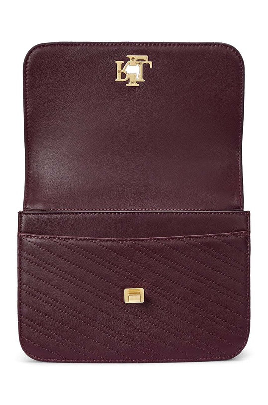 Lauren Ralph Lauren poseta de piele burgundia 431950822