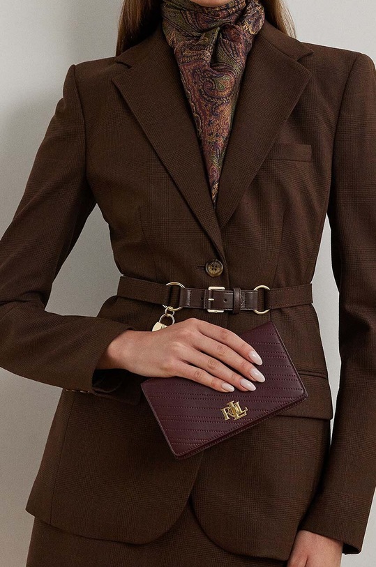 Lauren Ralph Lauren poseta de piele 432951212