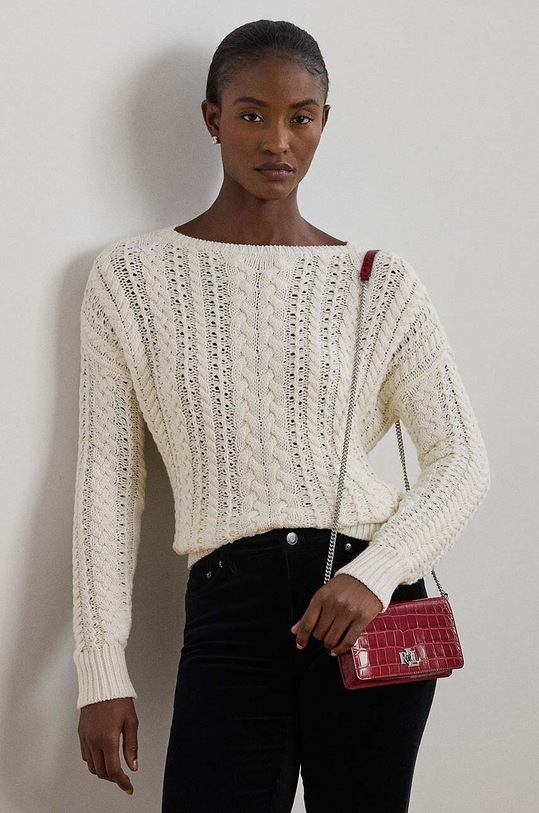 Kožna torba Lauren Ralph Lauren 432951218