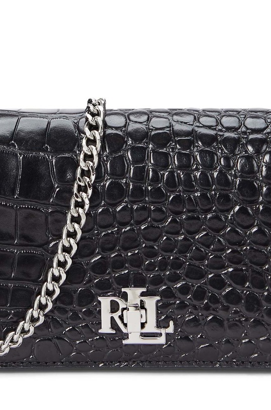 Аксесоари Кожена чанта Lauren Ralph Lauren 432951218 черен