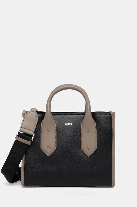 Чанта BOSS изкуствен сив 50529408