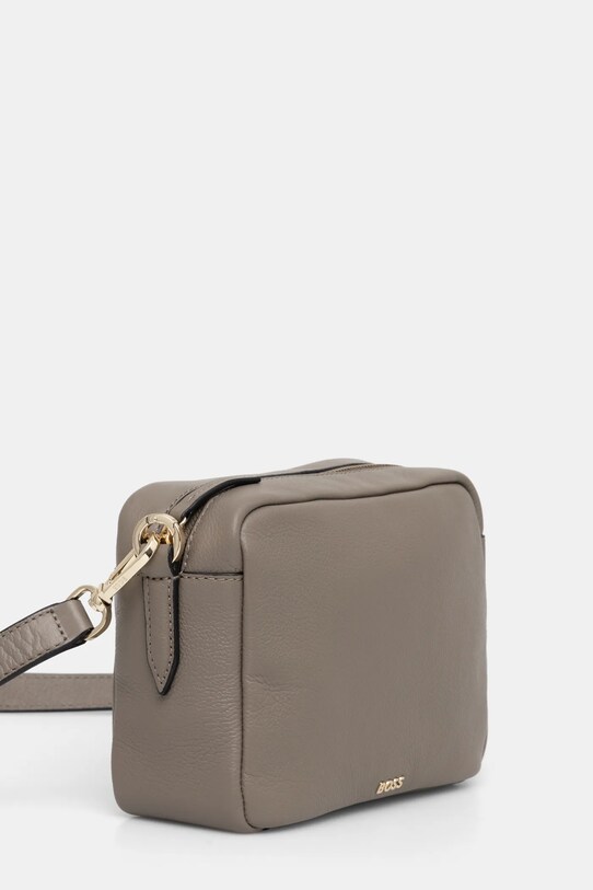 BOSS torebka skórzana 50530698 szary AW24