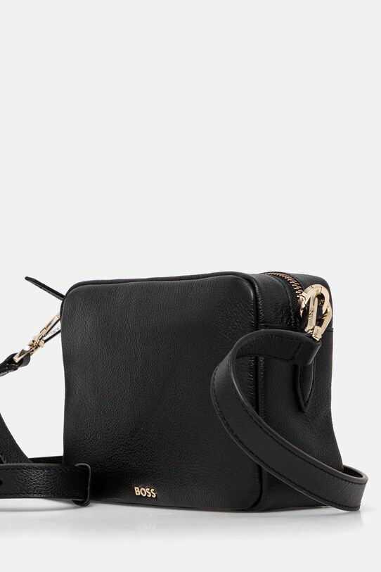 Kožna torba BOSS 50530698 crna AW24