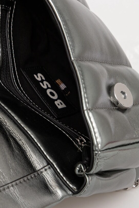 Τσάντα BOSS 50536476 ασημί