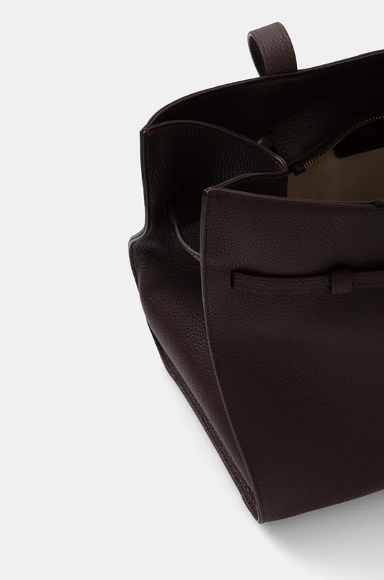 Twinset poseta de piele 242TD8370 maro