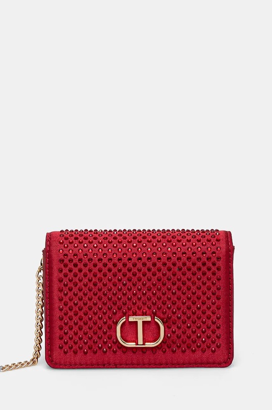 Τσάντα Twinset υφασμάτινο κόκκινο 242TL8033