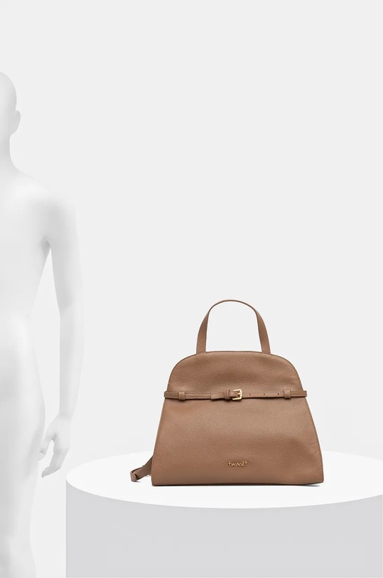 Twinset borsa a mano in pelle 242TD8371
