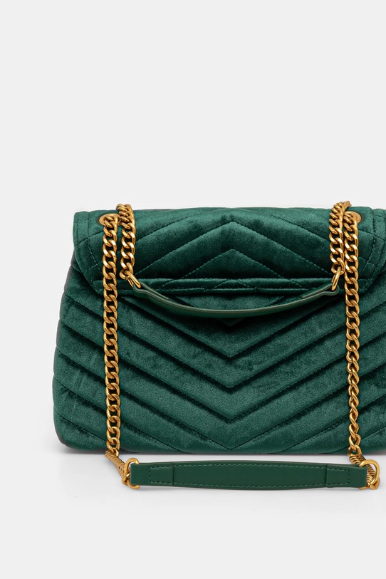 Akcesoria Twinset torebka welurowa 242TD8260 zielony