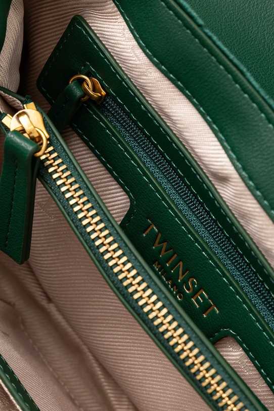 Twinset torebka welurowa 242TD8260 zielony