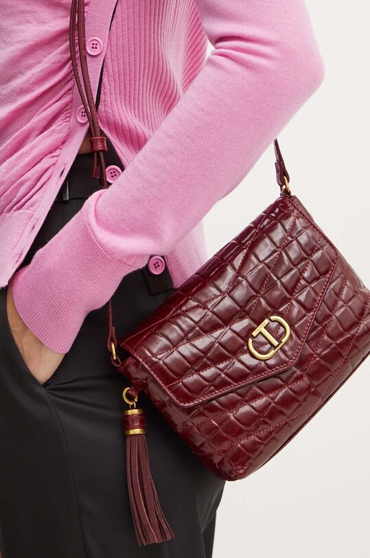 Twinset borsa a mano in pelle 242TD8391