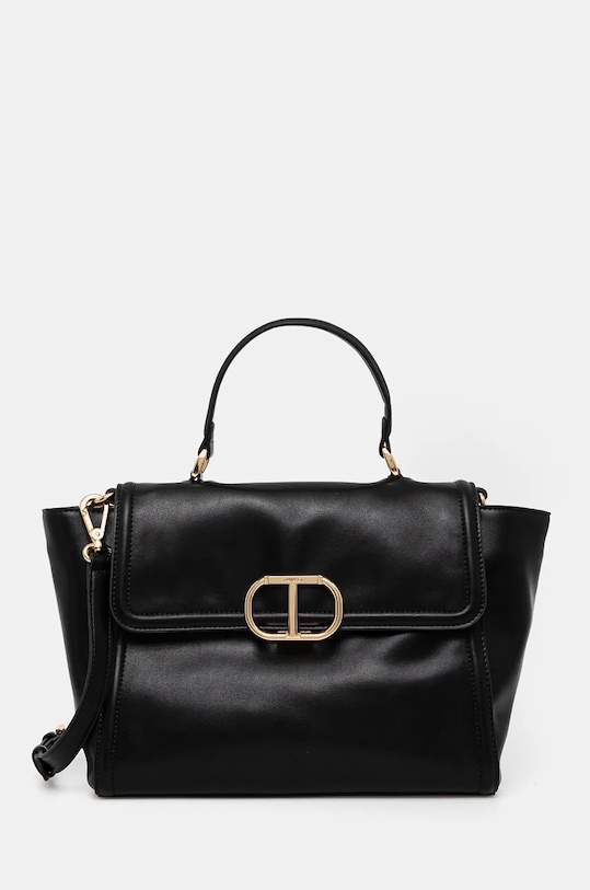 Twinset torebka nie mieści A4 czarny 242TD8292