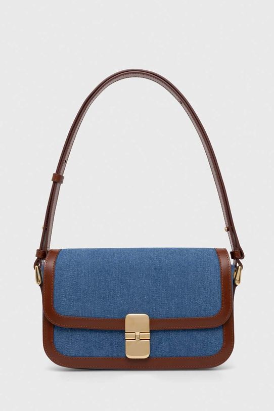 Torba A.P.C. sac grace baguette bez uzorka smeđa COHDH.F61615