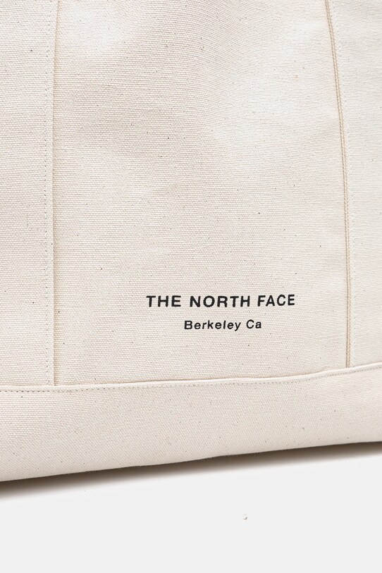 The North Face torebka bawełniana Circular beżowy NF0A88TNLE71