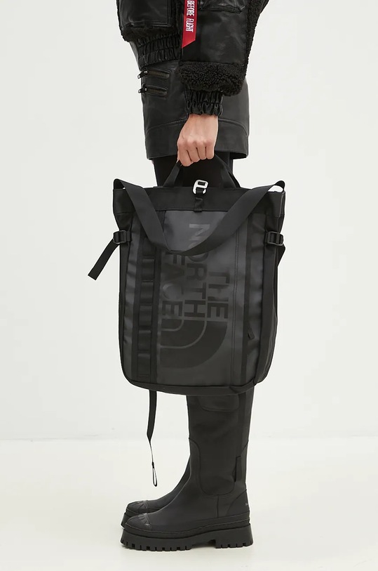 The North Face borsa Base Camp Tote tessile nero NF0A3KX24HF1