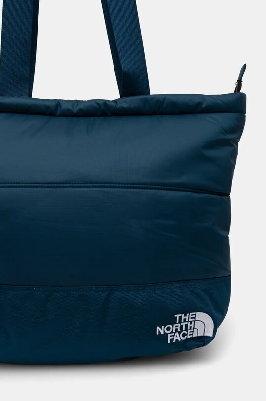 Akcesoria The North Face torebka Nuptse Tote NF0A81BU1NO1 turkusowy