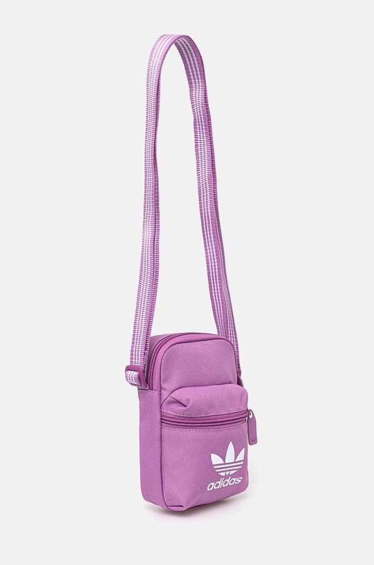 adidas Originals saszetka Adicolor IX7472 fioletowy AW24