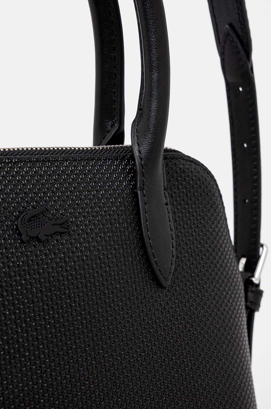 Δερμάτινη τσάντα Lacoste μαύρο NF3723KL