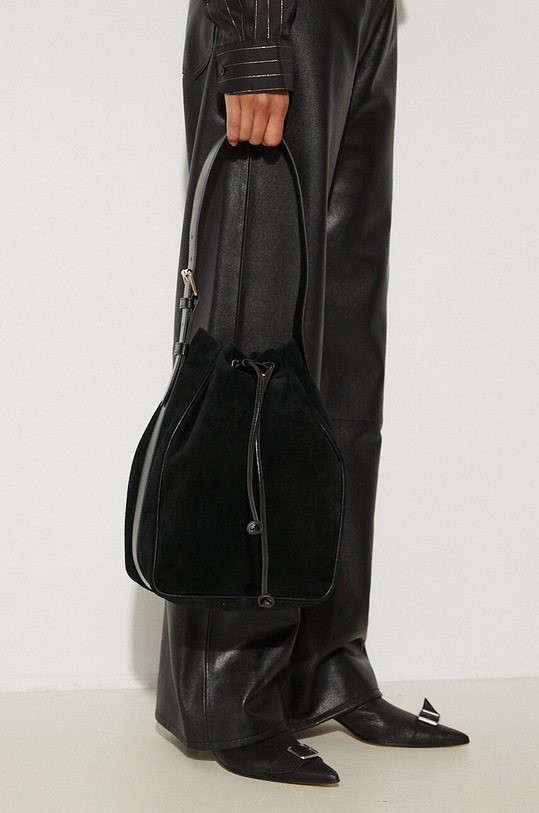 A.P.C. suede handbag Sac Alma PXBVP.F61879.LZZ