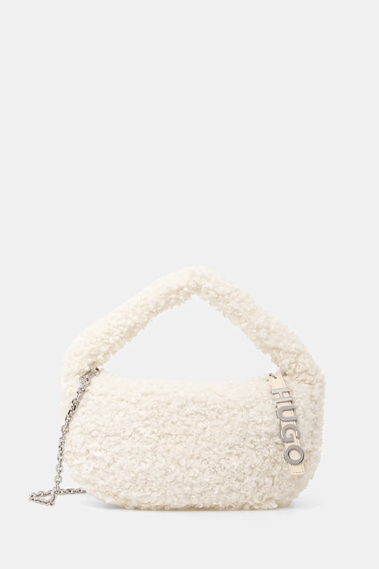 HUGO kézitáska textil fehér 50529086