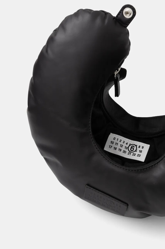 Кожена чанта MM6 Maison Margiela SB6WD0034.P7179 черен