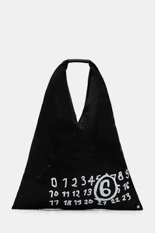 Torba MM6 Maison Margiela bez remena crna S54WD0039.P7184