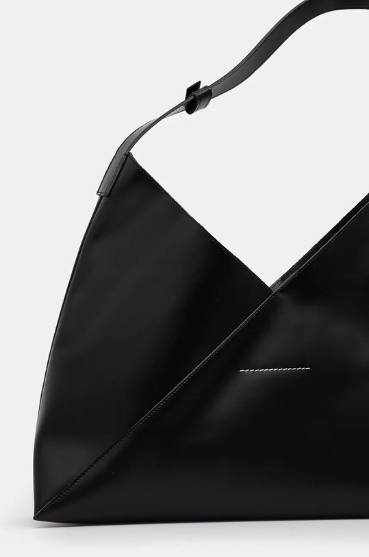 Doplňky Kožená kabelka MM6 Maison Margiela SB6WC0016.P7183 černá