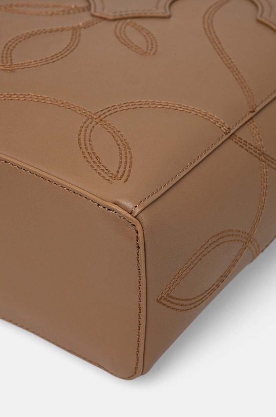 Kožená kabelka MUNTHE ESTELLA béžová 243192124351