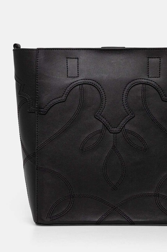 Accesorii MUNTHE poseta de piele ESTELLA 243192124351 negru