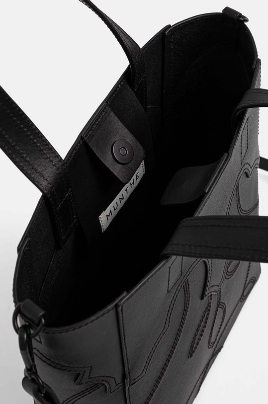 MUNTHE torebka skórzana ESTELLA 243192124351 czarny