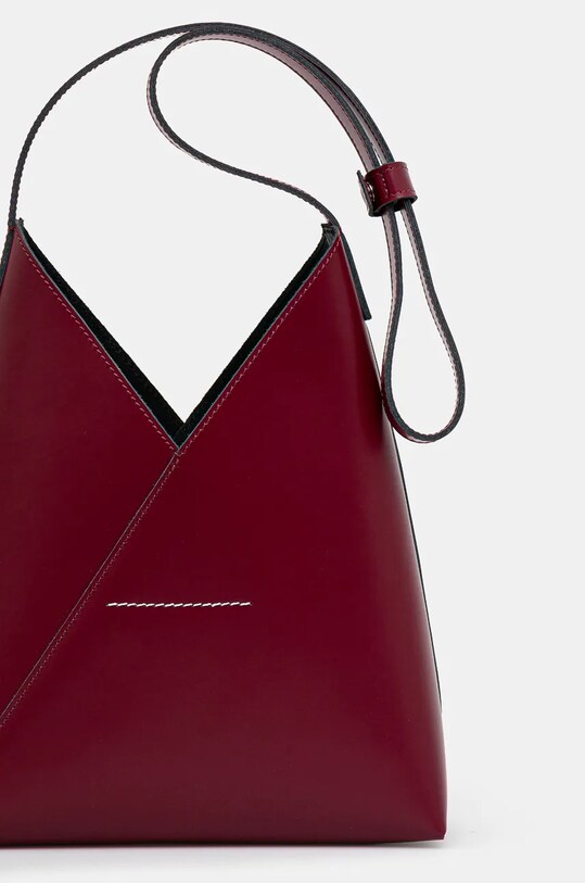 Аксесуари Шкіряна сумочка MM6 Maison Margiela SB6ZH0019.P7183 червоний