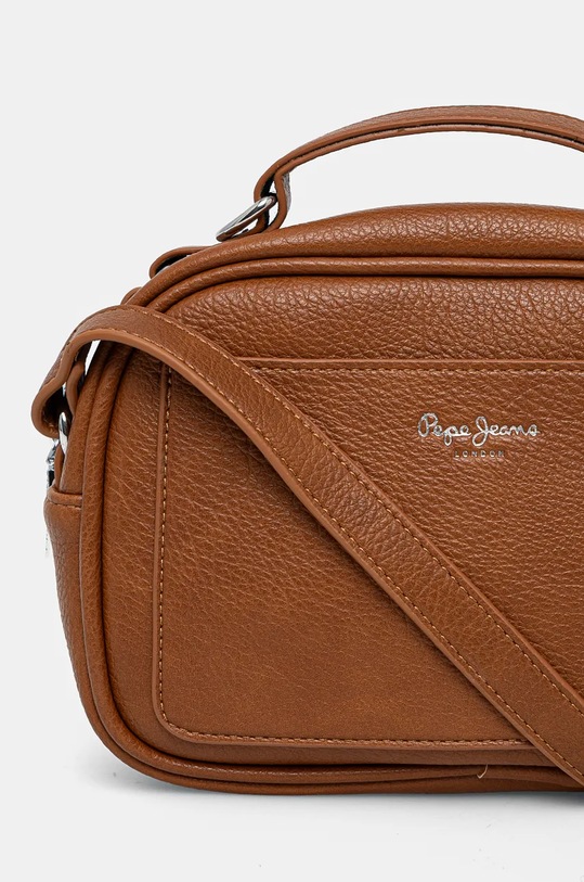Akcesoria Pepe Jeans torebka BASSY ICON PL031563 brązowy