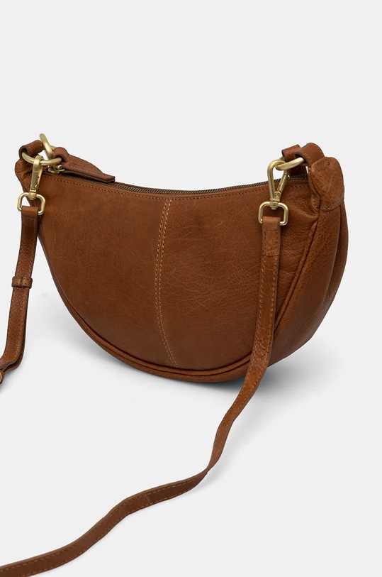Doplňky Kožená kabelka Pepe Jeans NADINE MAOS PL031579 hnědá