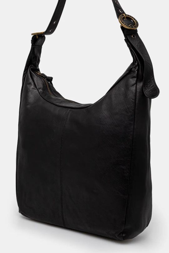 Accessori Pepe Jeans borsa a mano in pelle YUKI MAOS PL031584 nero