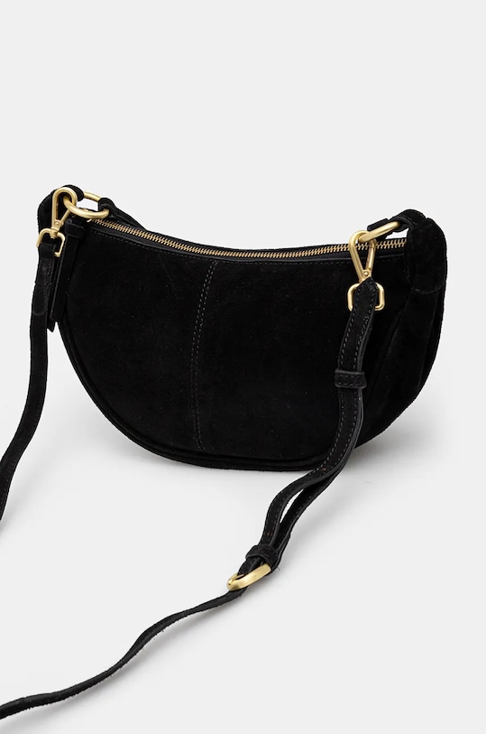 Semišová kabelka Pepe Jeans NADINE EDEN PL031588 černá AW24