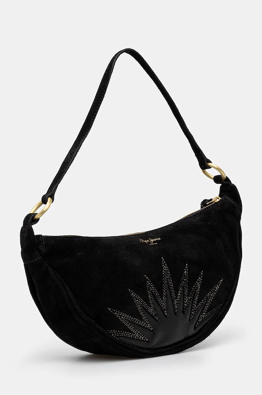 Doplňky Semišová kabelka Pepe Jeans NADINE EDEN PL031588 černá