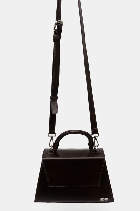 Kožená kabelka Gestuz hnědá 10909523