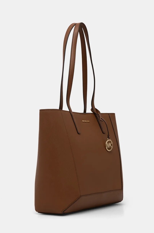 Kožená kabelka MICHAEL Michael Kors 30F4G7XT7L hnědá NC24