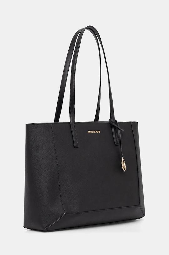 Kožená kabelka MICHAEL Michael Kors 30F4G7XT7L čierna NC24